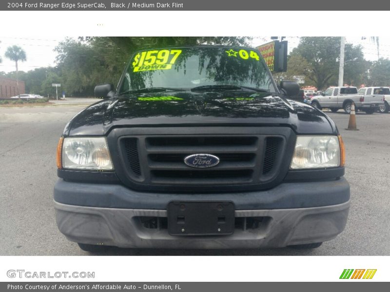Black / Medium Dark Flint 2004 Ford Ranger Edge SuperCab