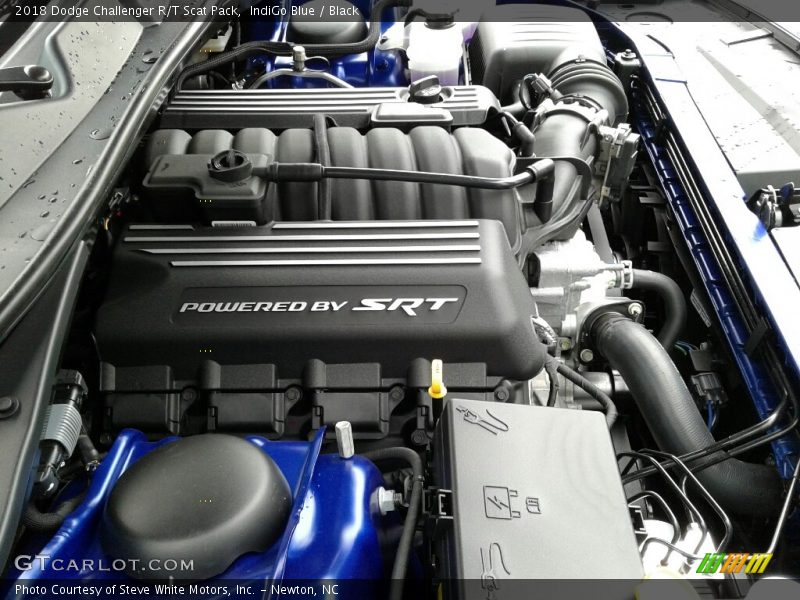 IndiGo Blue / Black 2018 Dodge Challenger R/T Scat Pack