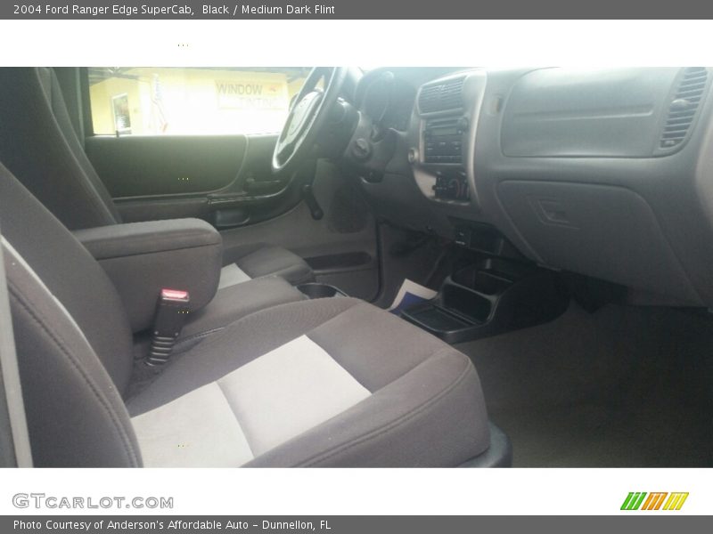 Black / Medium Dark Flint 2004 Ford Ranger Edge SuperCab