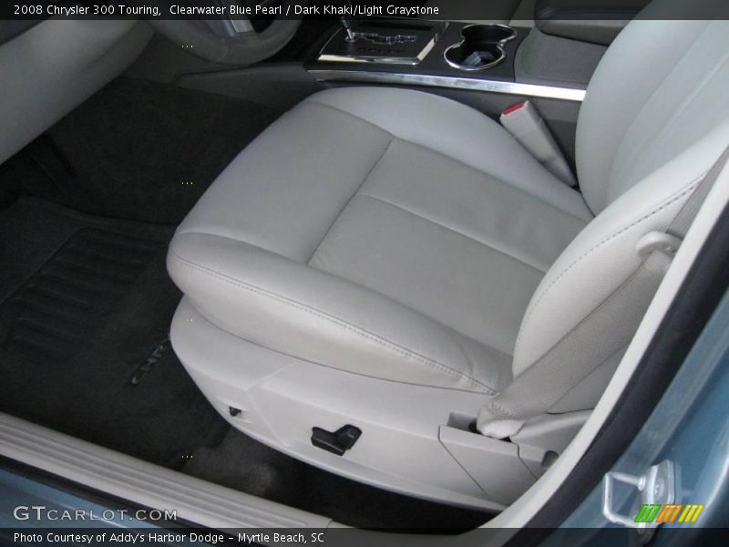 Clearwater Blue Pearl / Dark Khaki/Light Graystone 2008 Chrysler 300 Touring