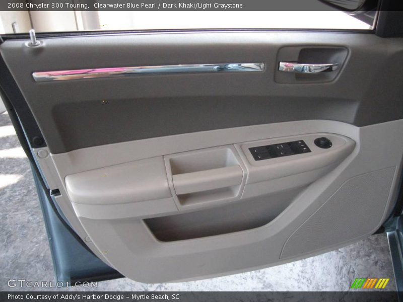Clearwater Blue Pearl / Dark Khaki/Light Graystone 2008 Chrysler 300 Touring