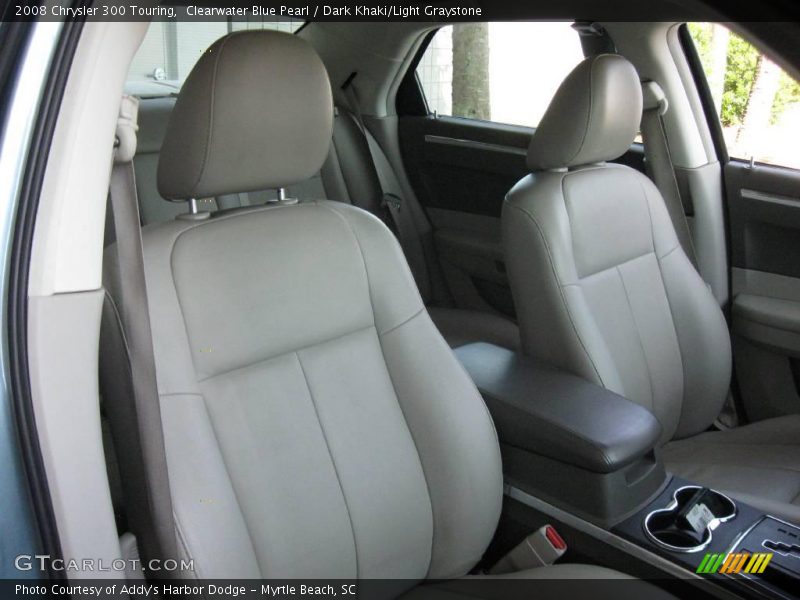 Clearwater Blue Pearl / Dark Khaki/Light Graystone 2008 Chrysler 300 Touring