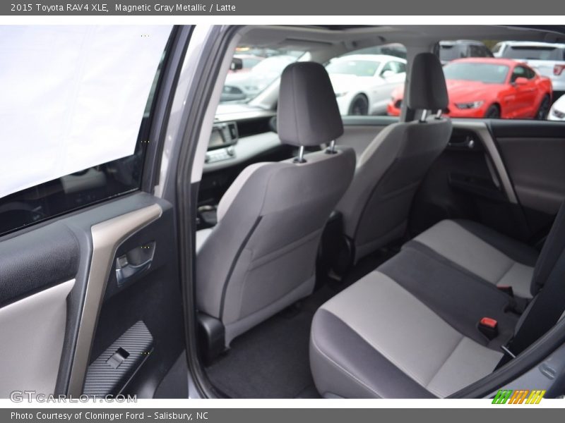 Magnetic Gray Metallic / Latte 2015 Toyota RAV4 XLE