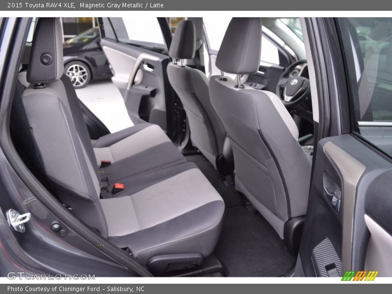 Magnetic Gray Metallic / Latte 2015 Toyota RAV4 XLE