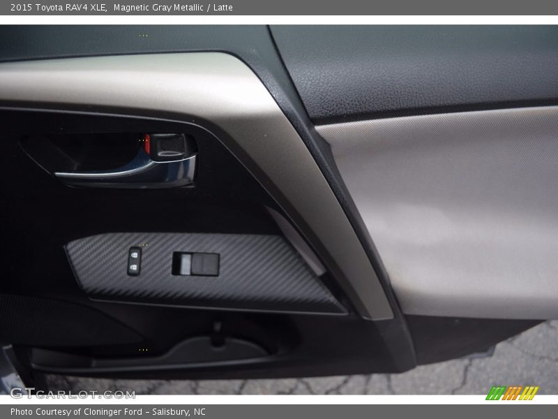 Magnetic Gray Metallic / Latte 2015 Toyota RAV4 XLE