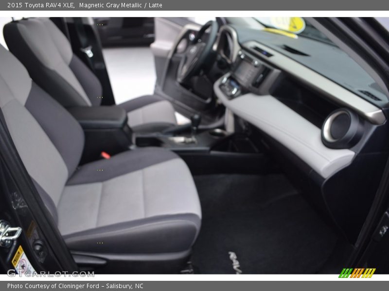 Magnetic Gray Metallic / Latte 2015 Toyota RAV4 XLE