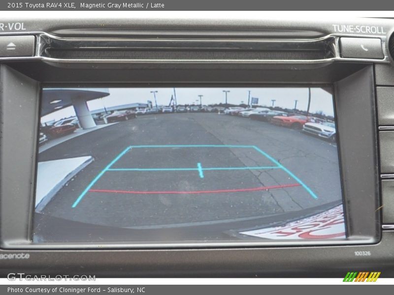 Magnetic Gray Metallic / Latte 2015 Toyota RAV4 XLE