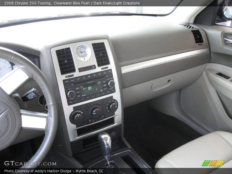 Clearwater Blue Pearl / Dark Khaki/Light Graystone 2008 Chrysler 300 Touring