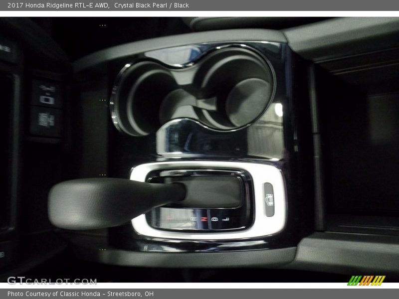 Crystal Black Pearl / Black 2017 Honda Ridgeline RTL-E AWD