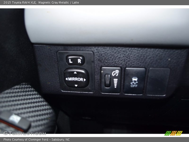 Magnetic Gray Metallic / Latte 2015 Toyota RAV4 XLE