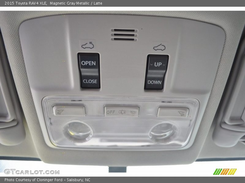 Magnetic Gray Metallic / Latte 2015 Toyota RAV4 XLE