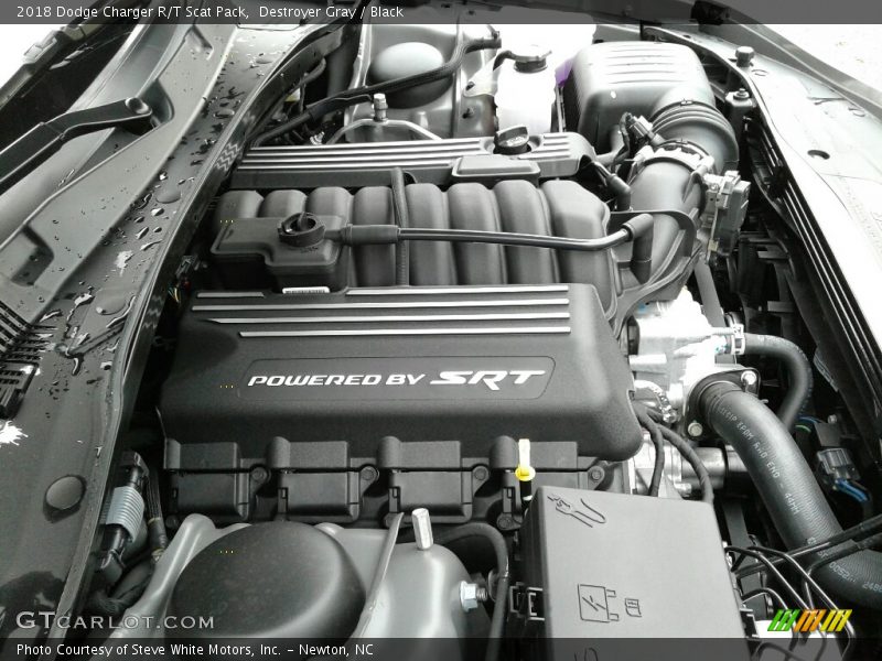 Destroyer Gray / Black 2018 Dodge Charger R/T Scat Pack