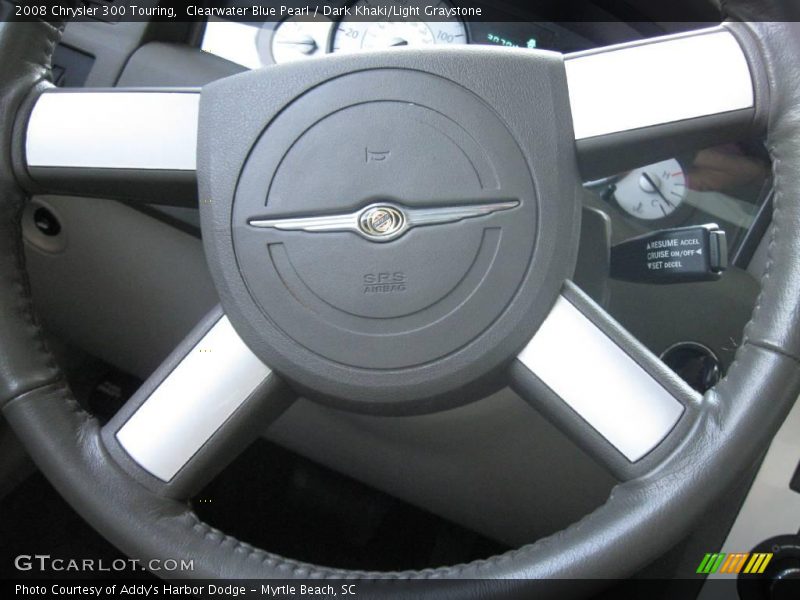 Clearwater Blue Pearl / Dark Khaki/Light Graystone 2008 Chrysler 300 Touring
