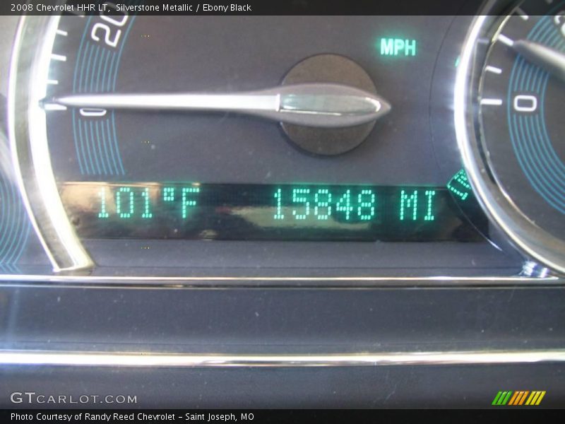 Silverstone Metallic / Ebony Black 2008 Chevrolet HHR LT