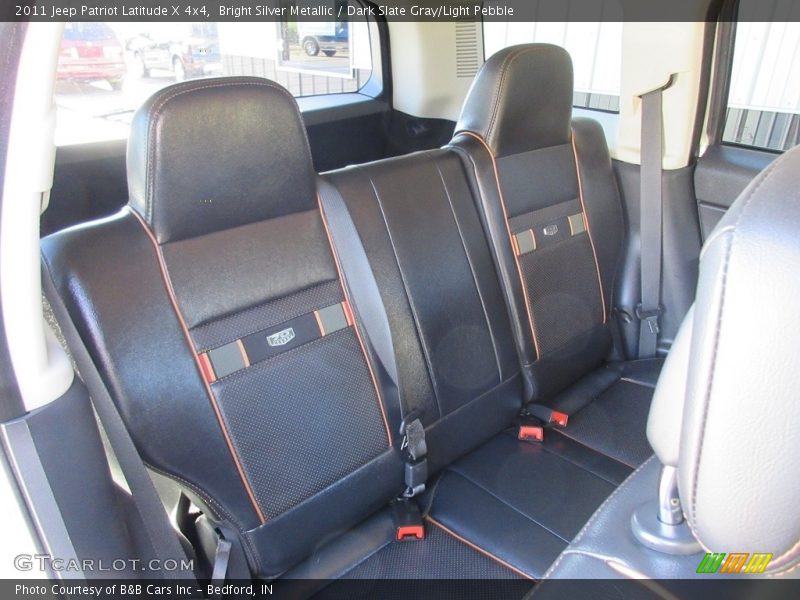 Bright Silver Metallic / Dark Slate Gray/Light Pebble 2011 Jeep Patriot Latitude X 4x4
