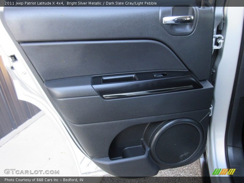 Bright Silver Metallic / Dark Slate Gray/Light Pebble 2011 Jeep Patriot Latitude X 4x4