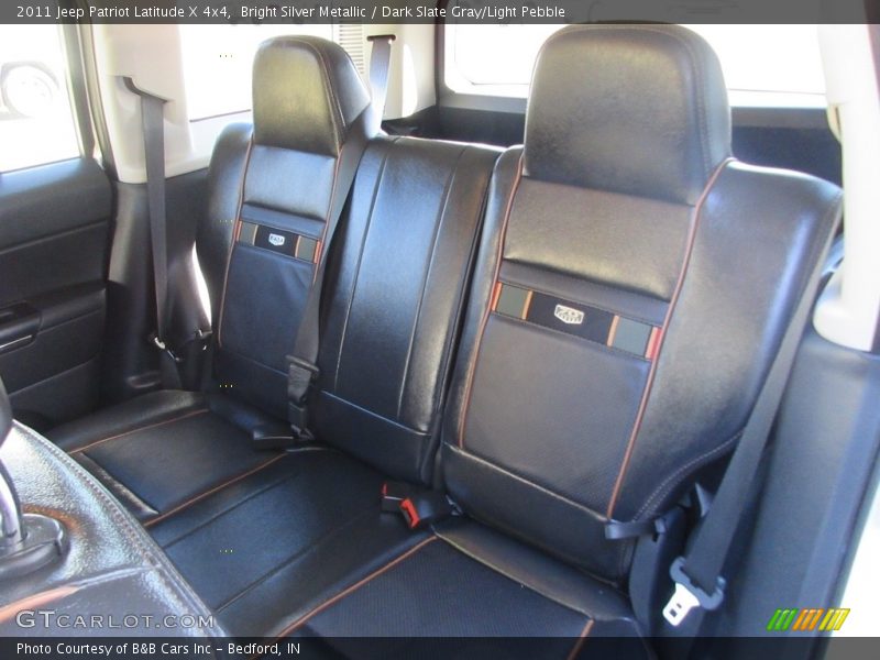 Bright Silver Metallic / Dark Slate Gray/Light Pebble 2011 Jeep Patriot Latitude X 4x4