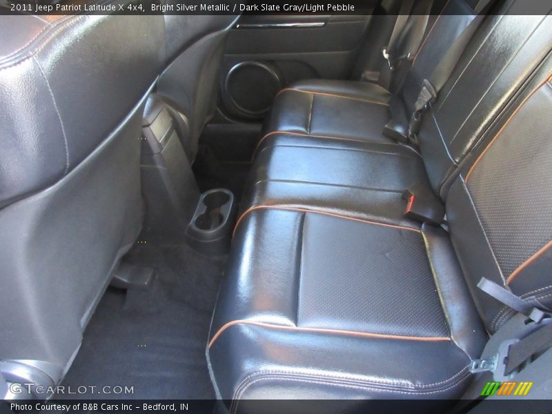 Bright Silver Metallic / Dark Slate Gray/Light Pebble 2011 Jeep Patriot Latitude X 4x4