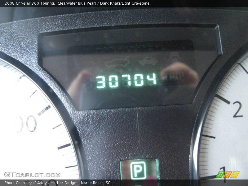 Clearwater Blue Pearl / Dark Khaki/Light Graystone 2008 Chrysler 300 Touring