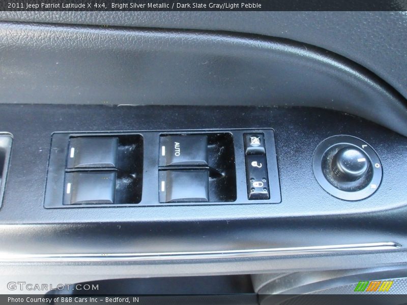 Bright Silver Metallic / Dark Slate Gray/Light Pebble 2011 Jeep Patriot Latitude X 4x4