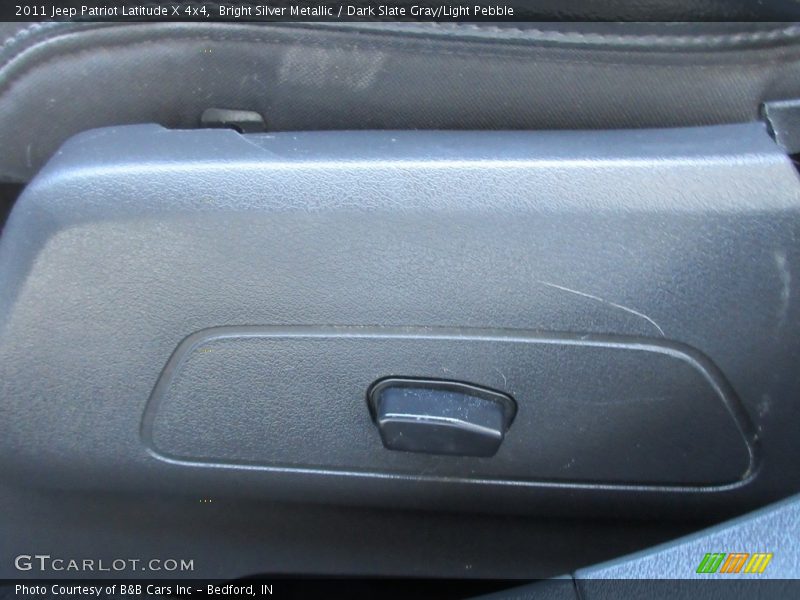 Bright Silver Metallic / Dark Slate Gray/Light Pebble 2011 Jeep Patriot Latitude X 4x4