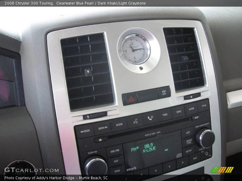 Clearwater Blue Pearl / Dark Khaki/Light Graystone 2008 Chrysler 300 Touring