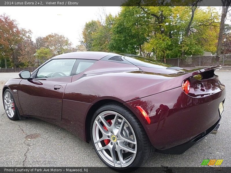 Velvet Red / Ebony 2014 Lotus Evora 2+2