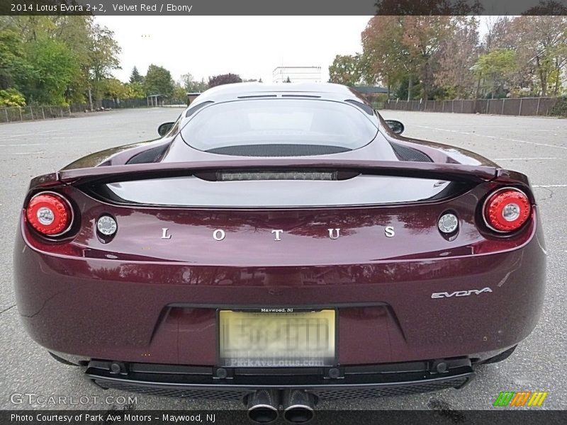 Velvet Red / Ebony 2014 Lotus Evora 2+2