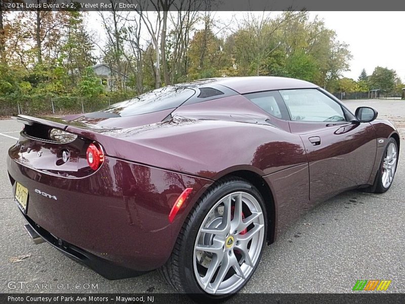 Velvet Red / Ebony 2014 Lotus Evora 2+2