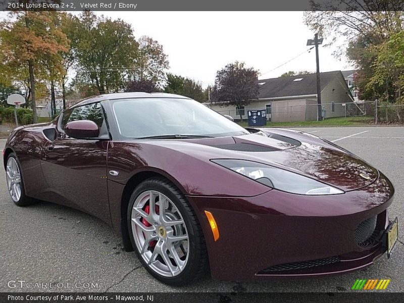 Velvet Red / Ebony 2014 Lotus Evora 2+2