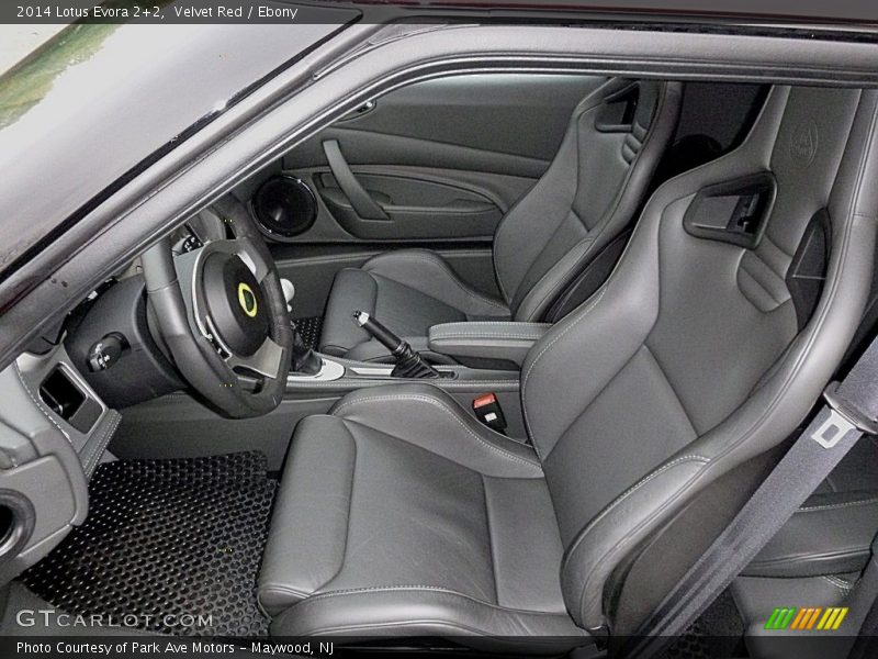 Front Seat of 2014 Evora 2+2