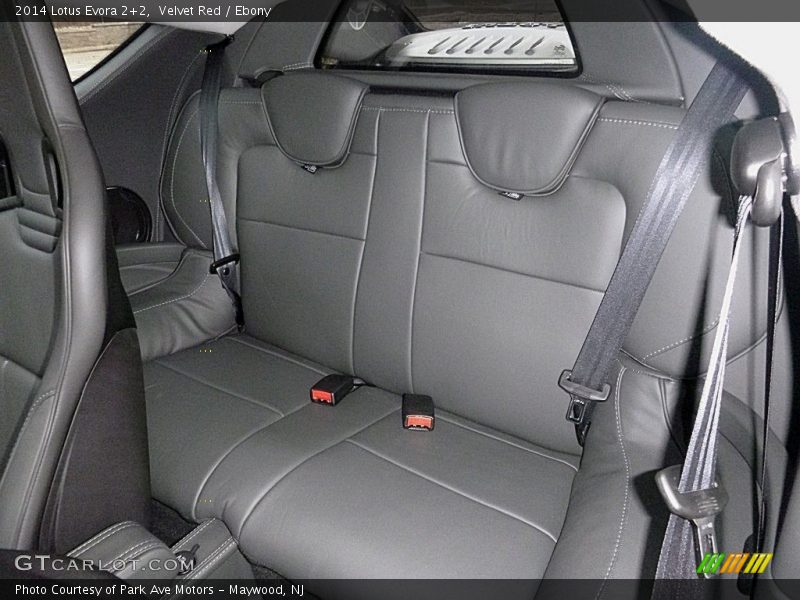 Rear Seat of 2014 Evora 2+2