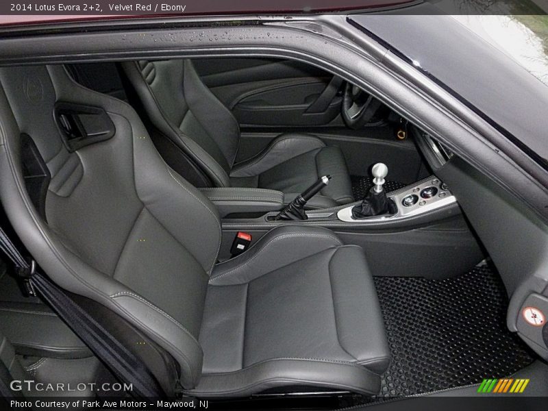 Front Seat of 2014 Evora 2+2