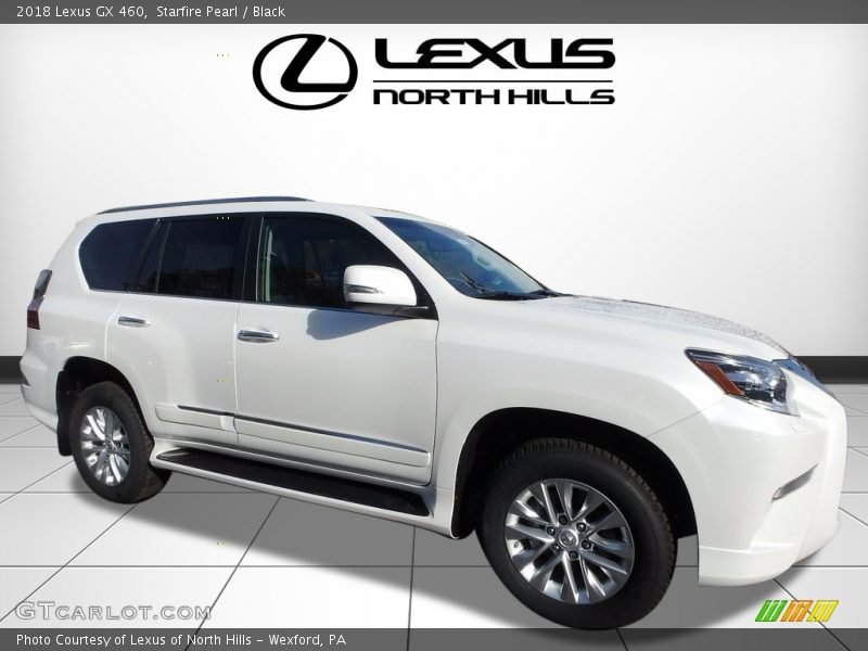 Starfire Pearl / Black 2018 Lexus GX 460