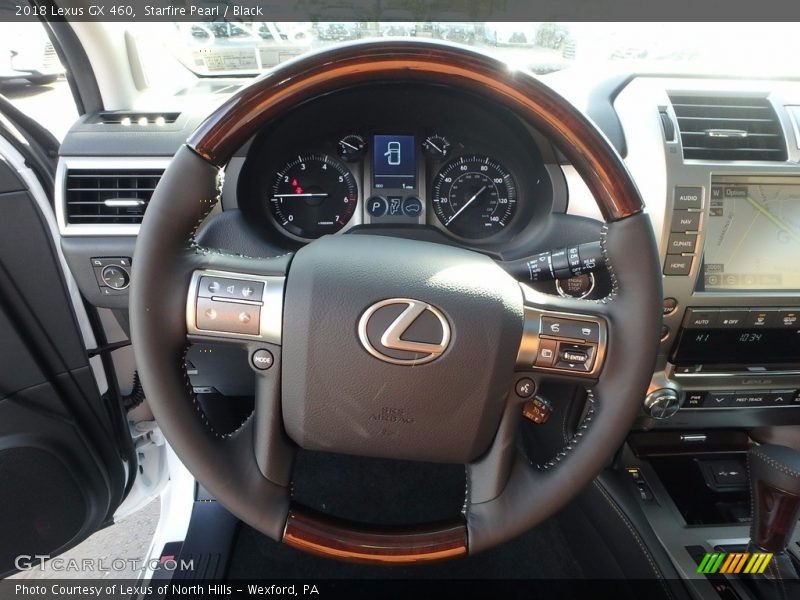 Starfire Pearl / Black 2018 Lexus GX 460