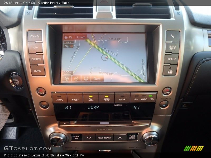 Starfire Pearl / Black 2018 Lexus GX 460