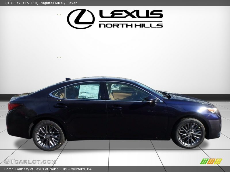Nightfall Mica / Flaxen 2018 Lexus ES 350
