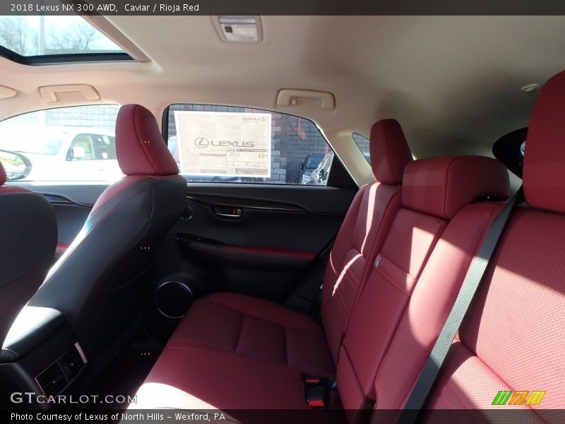 Caviar / Rioja Red 2018 Lexus NX 300 AWD