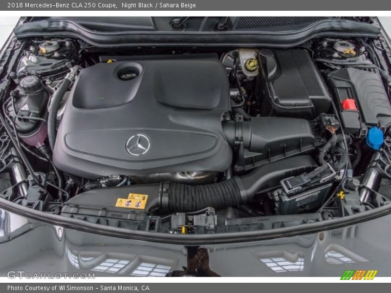 Night Black / Sahara Beige 2018 Mercedes-Benz CLA 250 Coupe