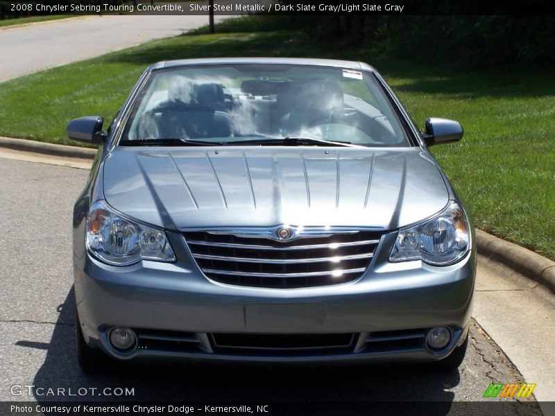Silver Steel Metallic / Dark Slate Gray/Light Slate Gray 2008 Chrysler Sebring Touring Convertible