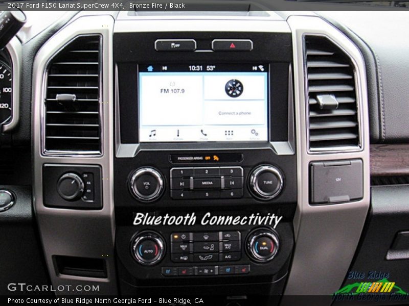 Bronze Fire / Black 2017 Ford F150 Lariat SuperCrew 4X4