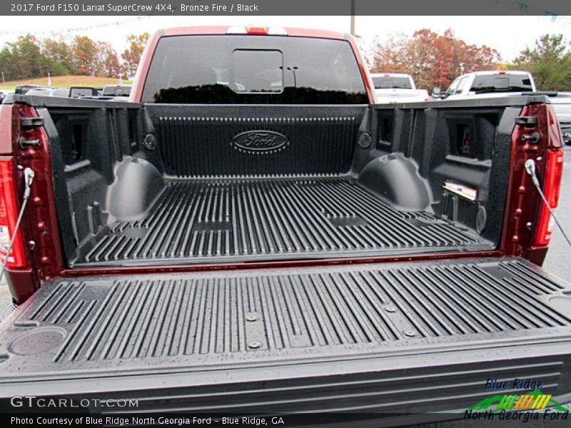 Bronze Fire / Black 2017 Ford F150 Lariat SuperCrew 4X4