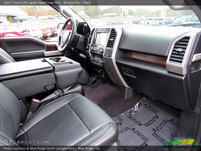 Bronze Fire / Black 2017 Ford F150 Lariat SuperCrew 4X4