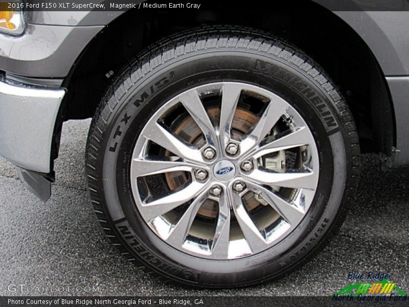 Magnetic / Medium Earth Gray 2016 Ford F150 XLT SuperCrew