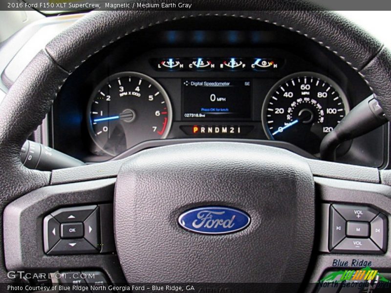 Magnetic / Medium Earth Gray 2016 Ford F150 XLT SuperCrew