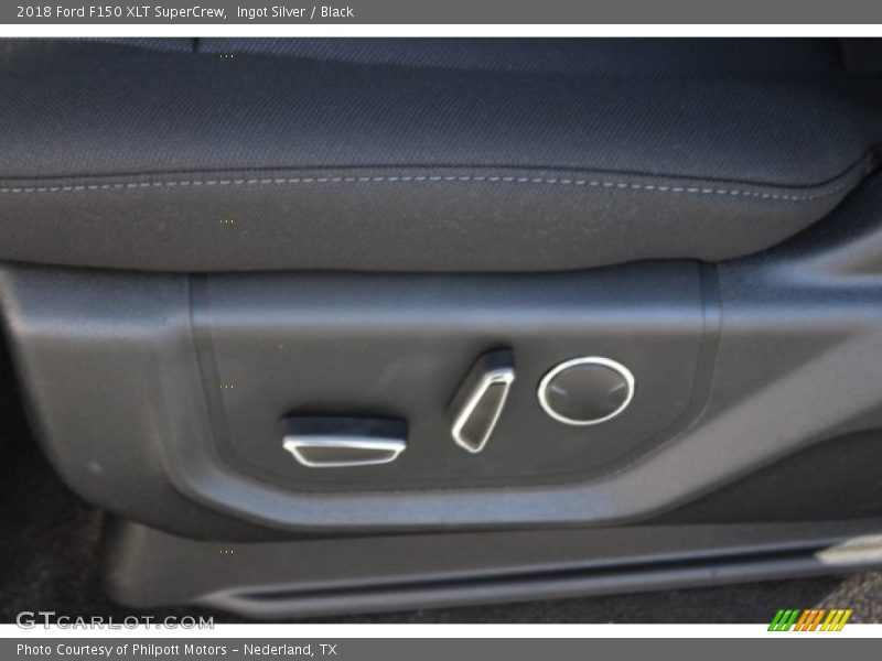 Ingot Silver / Black 2018 Ford F150 XLT SuperCrew