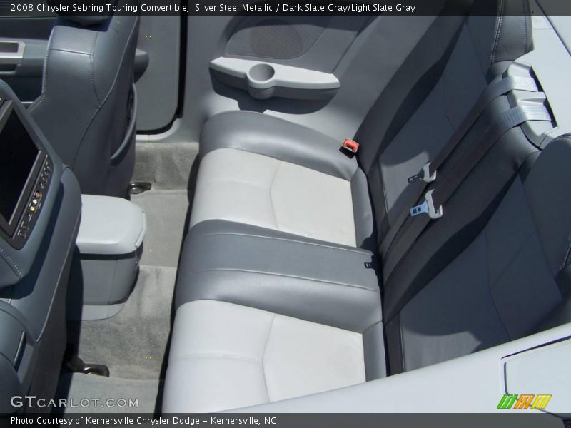 Silver Steel Metallic / Dark Slate Gray/Light Slate Gray 2008 Chrysler Sebring Touring Convertible