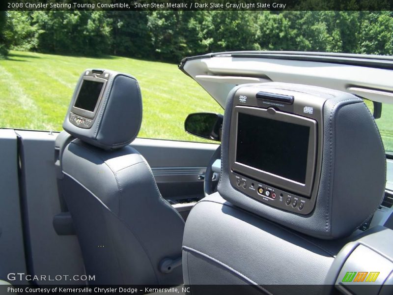 Silver Steel Metallic / Dark Slate Gray/Light Slate Gray 2008 Chrysler Sebring Touring Convertible