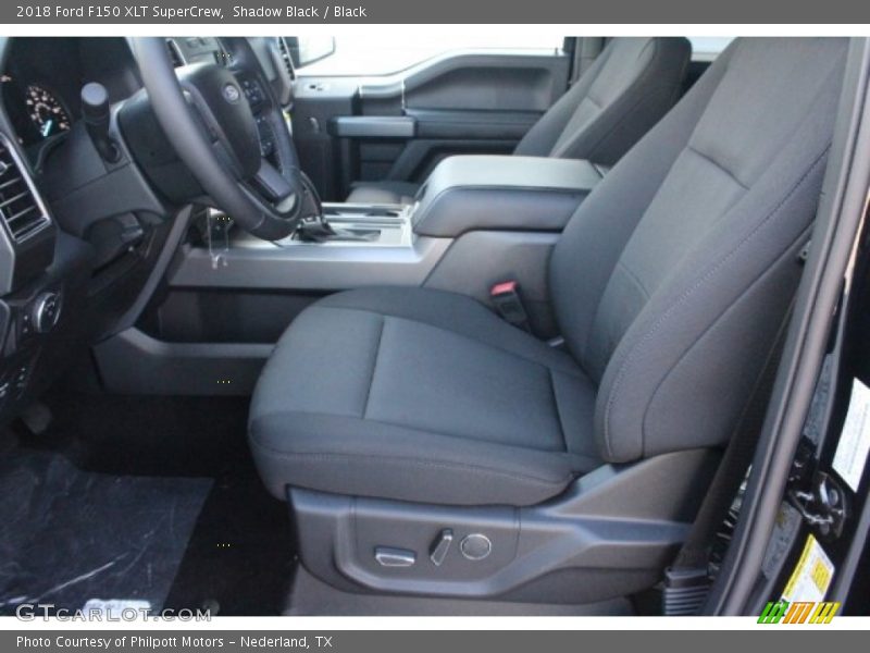 Shadow Black / Black 2018 Ford F150 XLT SuperCrew