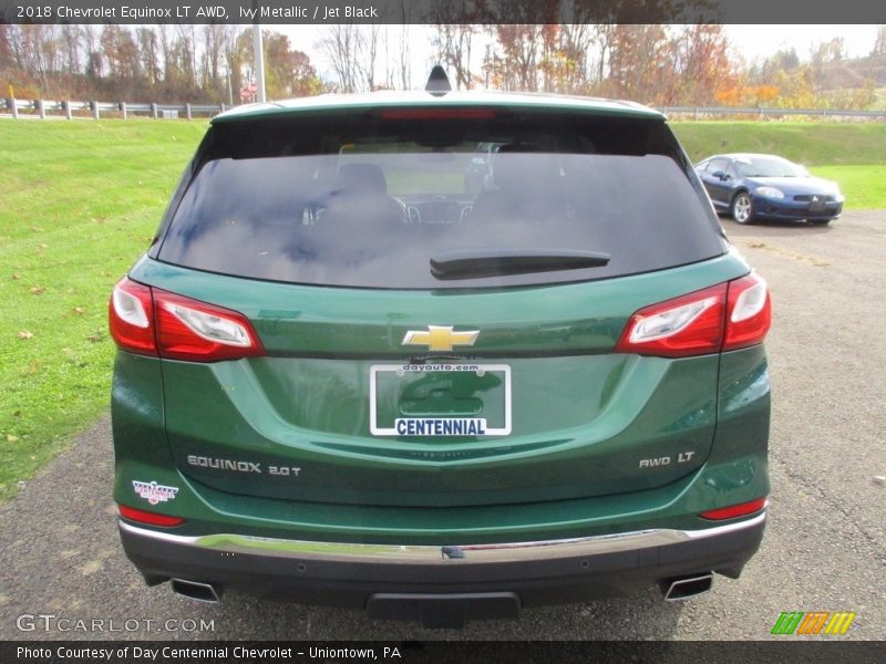 Ivy Metallic / Jet Black 2018 Chevrolet Equinox LT AWD